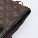 LOUIS VUITTON Monogram Macassar Davis Tote Bag M56708 LV Auth bs36883-8