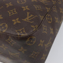 LOUIS VUITTON Monogram Looping GM Shoulder Bag M51145 LV Auth bs36885-16