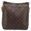 LOUIS VUITTON Monogram Looping GM Shoulder Bag M51145 LV Auth bs36885-13