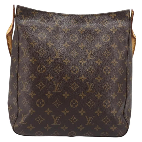 LOUIS VUITTON Monogram Looping GM Shoulder Bag M51145 LV Auth bs36885