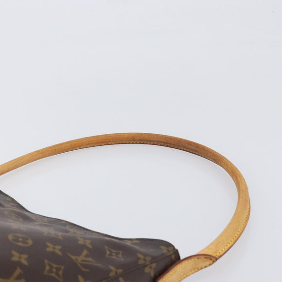 LOUIS VUITTON Monogram Looping GM Shoulder Bag M51145 LV Auth bs36885