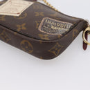 LOUIS VUITTON Label Collection Mini Pochette Accessoires M63798 LV Auth bs36887-16
