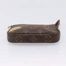 LOUIS VUITTON Label Collection Mini Pochette Accessoires M63798 LV Auth bs36887-5