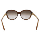 LOUIS VUITTON Petit Spson Cateye Sunglasses plastic Gold Z0487E LV Auth bs36891-2