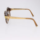 LOUIS VUITTON Petit Spson Cateye Sunglasses plastic Gold Z0487E LV Auth bs36891-7