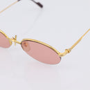 CARTIER Sunglasses Metal Gold Tone Auth bs36892A-9
