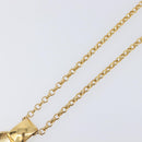 CHANEL Necklace Metal Gold Tone CC Auth bs36893M-11
