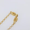 CHANEL Necklace Metal Gold Tone CC Auth bs36893M-14
