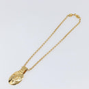 CHANEL Necklace Metal Gold Tone CC Auth bs36893M-2