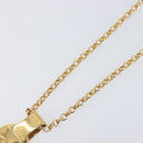 CHANEL Necklace Metal Gold Tone CC Auth bs36893M-4