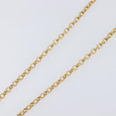 CHANEL Necklace Metal Gold Tone CC Auth bs36893M-5