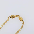 CHANEL Necklace Metal Gold Tone CC Auth bs36893M-7