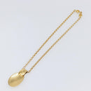 CHANEL Necklace Metal Gold Tone CC Auth bs36893M-9
