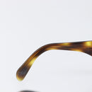 CHANEL Sunglasses Plastic Brown Gold CC Auth bs36894-11