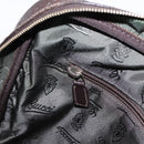 GUCCI GG Canvas Guccissima Bag Leather Dark Brown Gold 201480 Auth bs36901-22