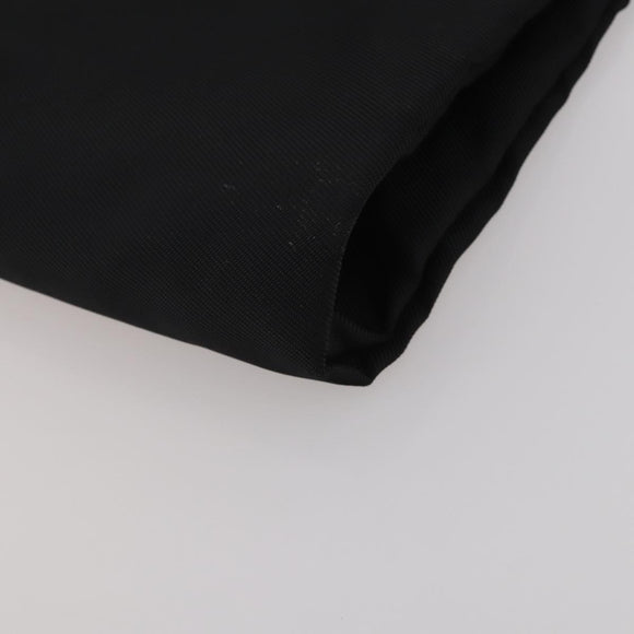 GUCCI Garment Cover Nylon Black Silver Auth bs36902