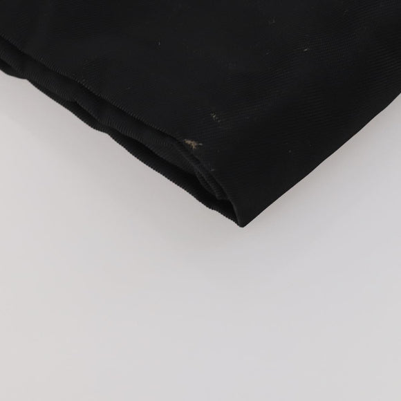 GUCCI Garment Cover Nylon Black Silver Auth bs36902