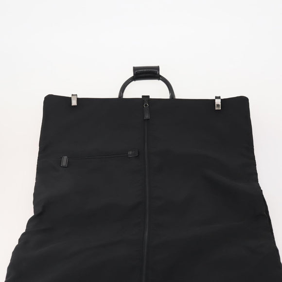 GUCCI Garment Cover Nylon Black Silver Auth bs36902