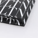 VALENTINO Smartphone Shoulder Bag Leather 2way Black Silver Auth bs36903V-17