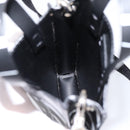 VALENTINO Smartphone Shoulder Bag Leather 2way Black Silver Auth bs36903V-18