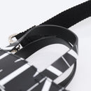 VALENTINO Smartphone Shoulder Bag Leather 2way Black Silver Auth bs36903V-14