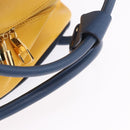 LOUIS VUITTON Miralis Haute Maroquinerie Hand Bag Leather Blue LV Auth bs36904-9