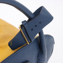 LOUIS VUITTON Miralis Haute Maroquinerie Hand Bag Leather Blue LV Auth bs36904-22