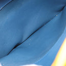LOUIS VUITTON Miralis Haute Maroquinerie Hand Bag Leather Blue LV Auth bs36904-29