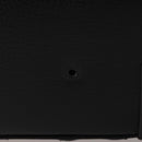 BALLY Carry Case Leather Black Silver Auth bs36906-7