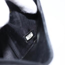 CHANEL COCO Mark Bifold Wallet Caviar Skin Black Gold CC Auth bs36909-10