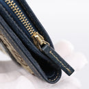 GUCCI Bifold Wallet Canvas Beige Gold Auth bs36910A-12