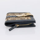 GUCCI Bifold Wallet Canvas Beige Gold Auth bs36910A-5
