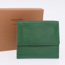 LOUIS VUITTON Epi Porte Monnaie Bier Cartes Crdit Green M63484 LV Auth bs36911A-12