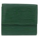 LOUIS VUITTON Epi Porte Monnaie Bier Cartes Crdit Green M63484 LV Auth bs36911A-2