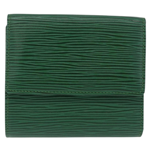 LOUIS VUITTON Epi Porte Monnaie Bier Cartes Crdit Green M63484 LV Auth bs36911A