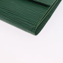 LOUIS VUITTON Epi Porte Monnaie Bier Cartes Crdit Green M63484 LV Auth bs36911A-15