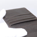 GUCCI GG Canvas Guccissima Wallet Leather Brown Gold 346056 4276 Auth bs36913-19