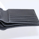 GUCCI GG Marmont Bifold Wallet Leather Black Gold 428725 Auth bs36915-14