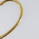 BALENCIAGA Heart Pierce Metal Gold Tone Auth bs36916-13
