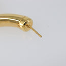BALENCIAGA Heart Pierce Metal Gold Tone Auth bs36916-15
