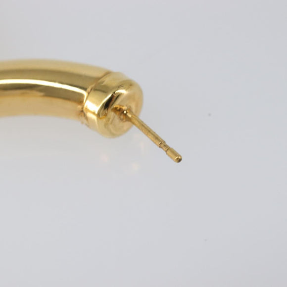BALENCIAGA Heart Pierce Metal Gold Tone Auth bs36916