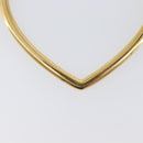 BALENCIAGA Heart Pierce Metal Gold Tone Auth bs36916-5