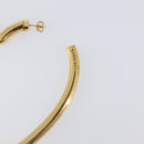BALENCIAGA Heart Pierce Metal Gold Tone Auth bs36916-6