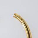 BALENCIAGA Heart Pierce Metal Gold Tone Auth bs36916-7
