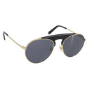 LOEWE Sunglasses Metal Gold Auth bs36917-1