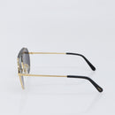 LOEWE Sunglasses Metal Gold Auth bs36917-3
