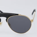 LOEWE Sunglasses Metal Gold Auth bs36917-6