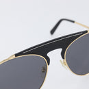LOEWE Sunglasses Metal Gold Auth bs36917-7