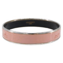 HERMES Bangle Metal Pink Auth bs36918-2