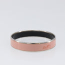 HERMES Bangle Metal Pink Auth bs36918-5